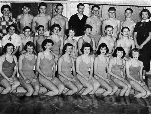 1952 Swim Team 